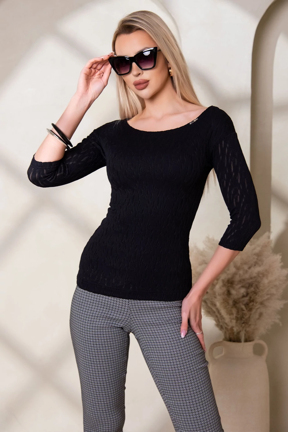 Cindy felső - fekete