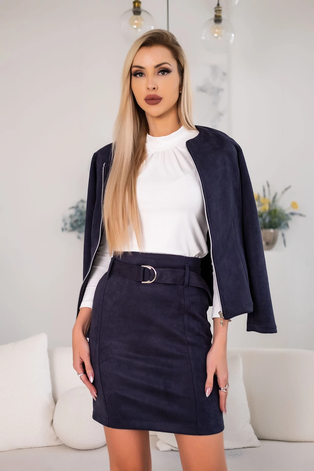 Adél szoknya - Sötétkék