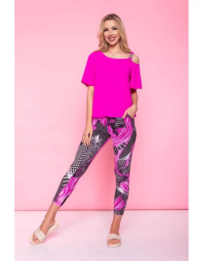 Pandora nadrág - anyagában mintás