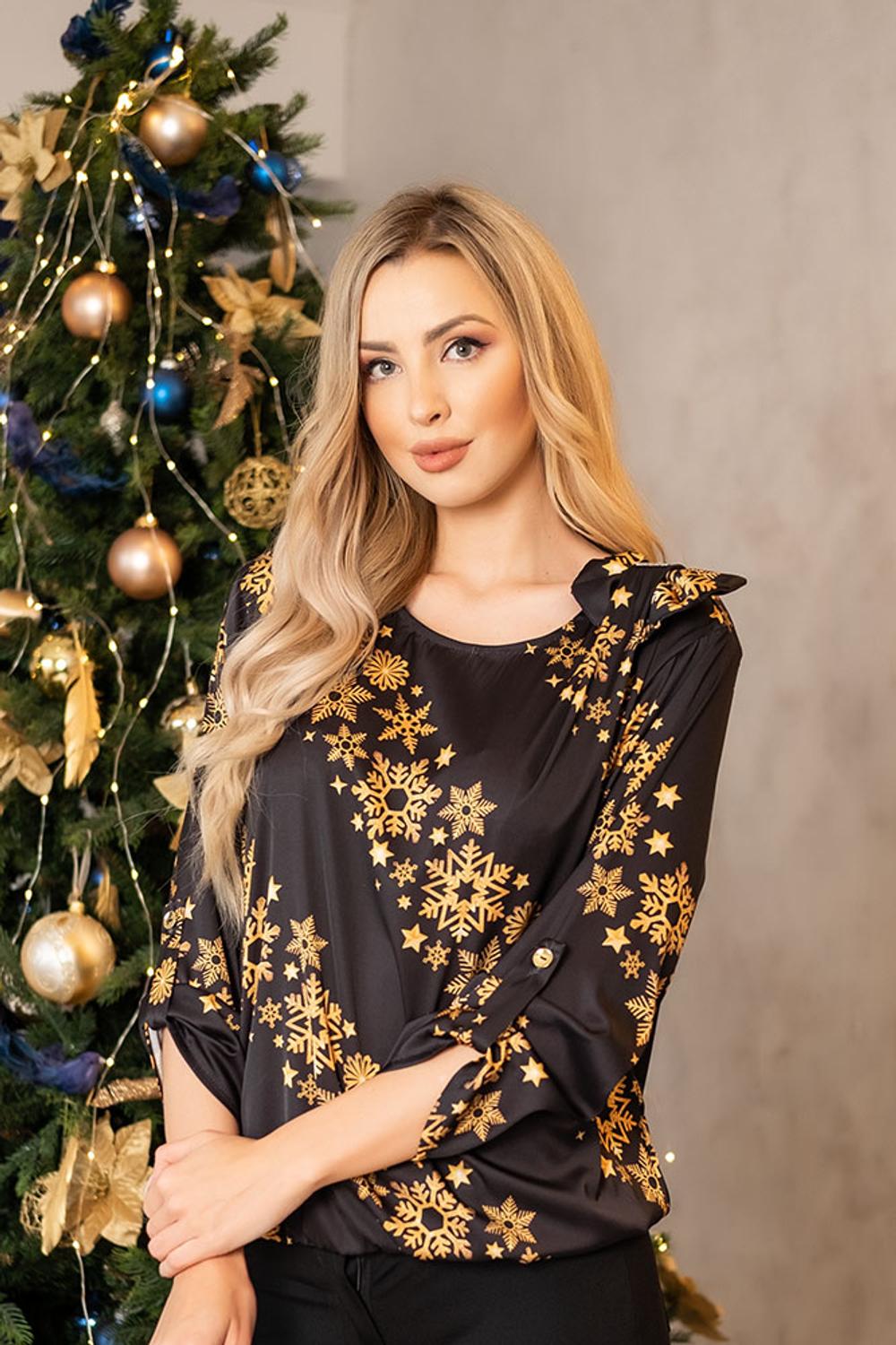 Zita blúz - Arany csillagok
