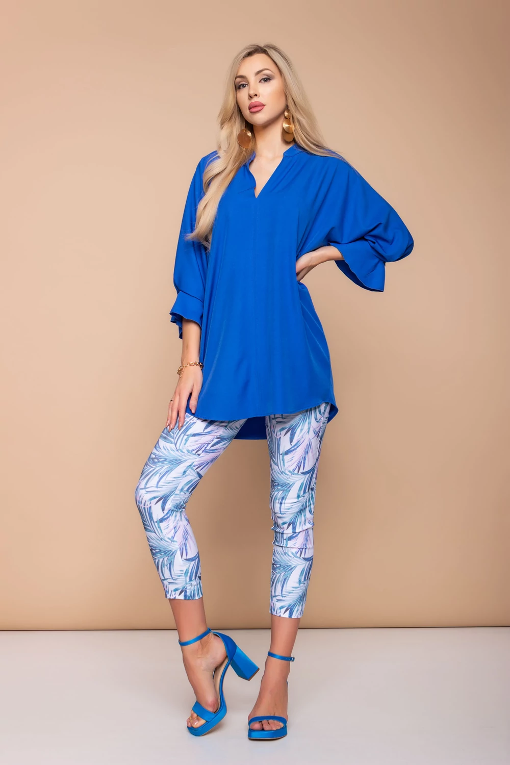 Rebeka blúz - királykék