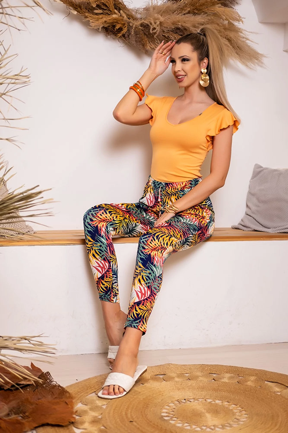 Kincső póló -  Barack - ujjatlan Kincső póló -  Barack - ujjatlan