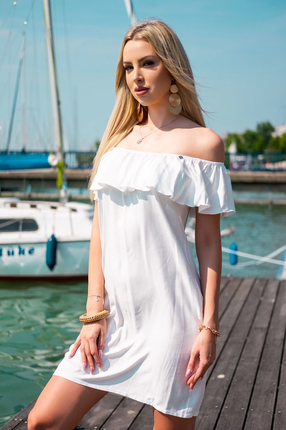 Mimi ruha - fehér Mimi ruha - fehér