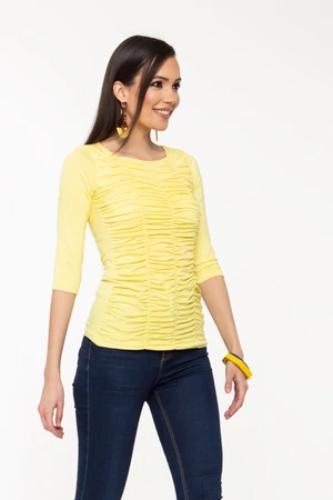 Zsanka póló - sárga