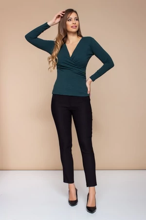 Emma átlapolt póló - zöld Emma átlapolt póló - zöld