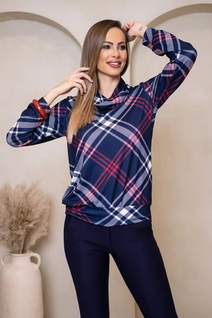 Solange felső - tartán