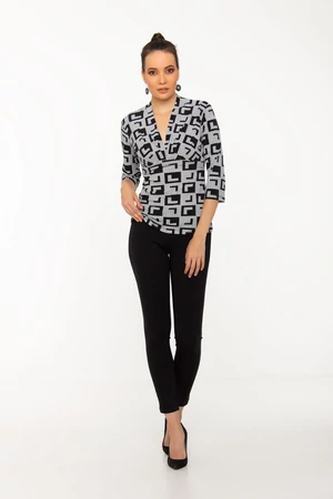 Szonja póló - fekete/fehér Szonja póló - fekete/fehér