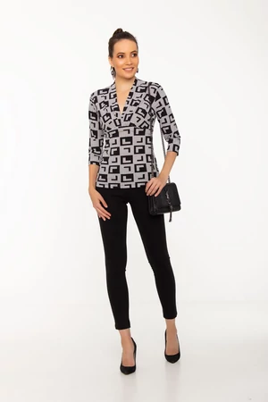 Szonja póló - fekete/fehér Szonja póló - fekete/fehér