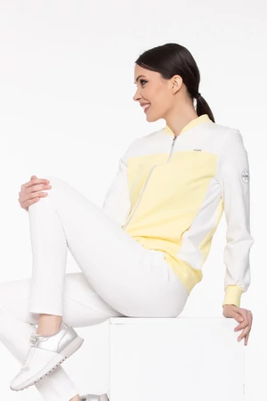 Polett szabadidő felső - sárga/fehér