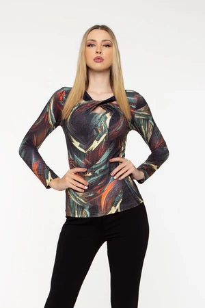 Bella póló - hullámmintás Bella póló - hullámmintás