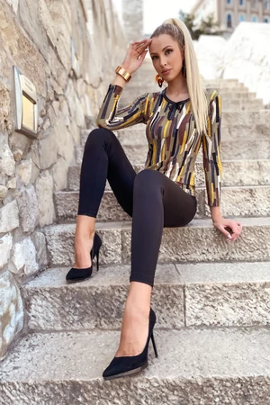 Hanna póló - földszínek Hanna póló - földszínek