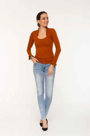 Lili póló - sütőtök szín Lili póló - sütőtök szín