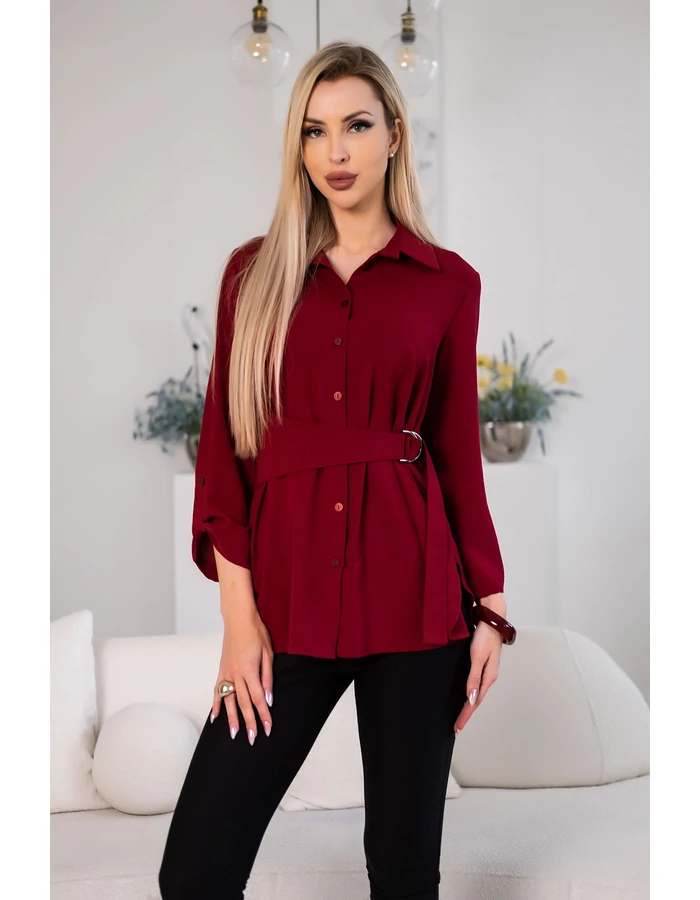 Vivi blúz - bordó