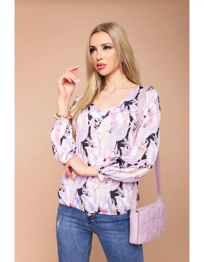 Lizzy tunika - pasztell levelek