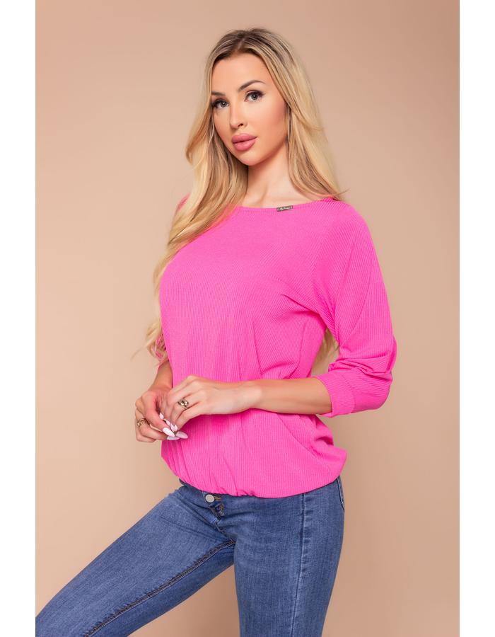 Blanka felső - pink bordás